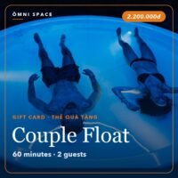 Ōmni Space gift card: Couple Float 60 minutes