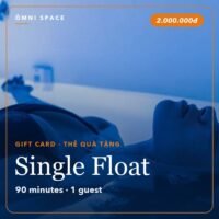 Ōmni Space gift card: Single Float 90 minutes
